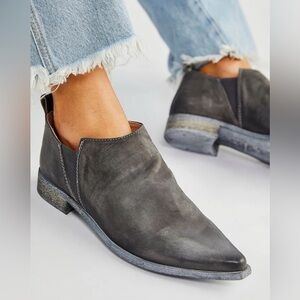 Free People Brixton Bootie Shoe Grey sz 40